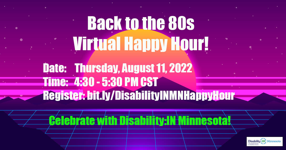 Back to the 80s Virtual Happy Hour
