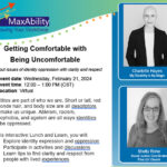 Disability: IN Minnesota | February Member Meeting: Getting Comfortable with Being Uncomfortable