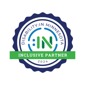 Disability:IN Minnesota INclusive Partner Sponsor badge 