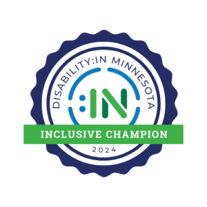 2024 Inclusive Champion badge 